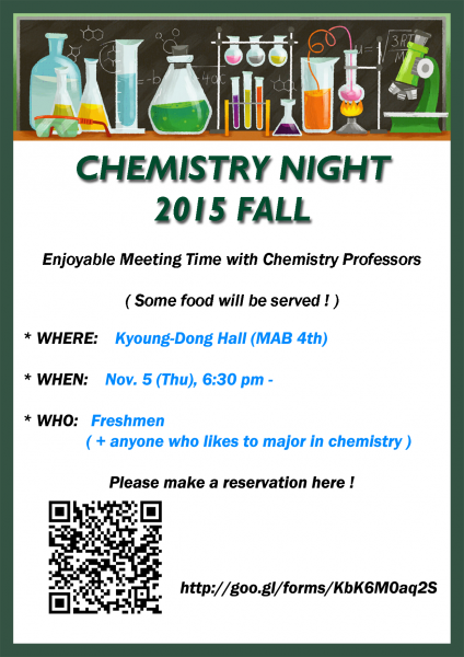 Chemistry Night 2015 Fall