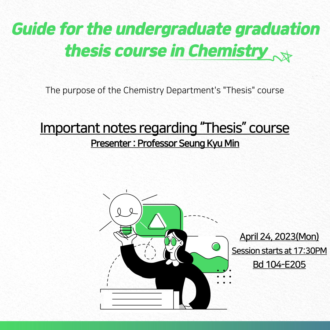 Guide for the udergraduate graduation thesis course in Chemistry