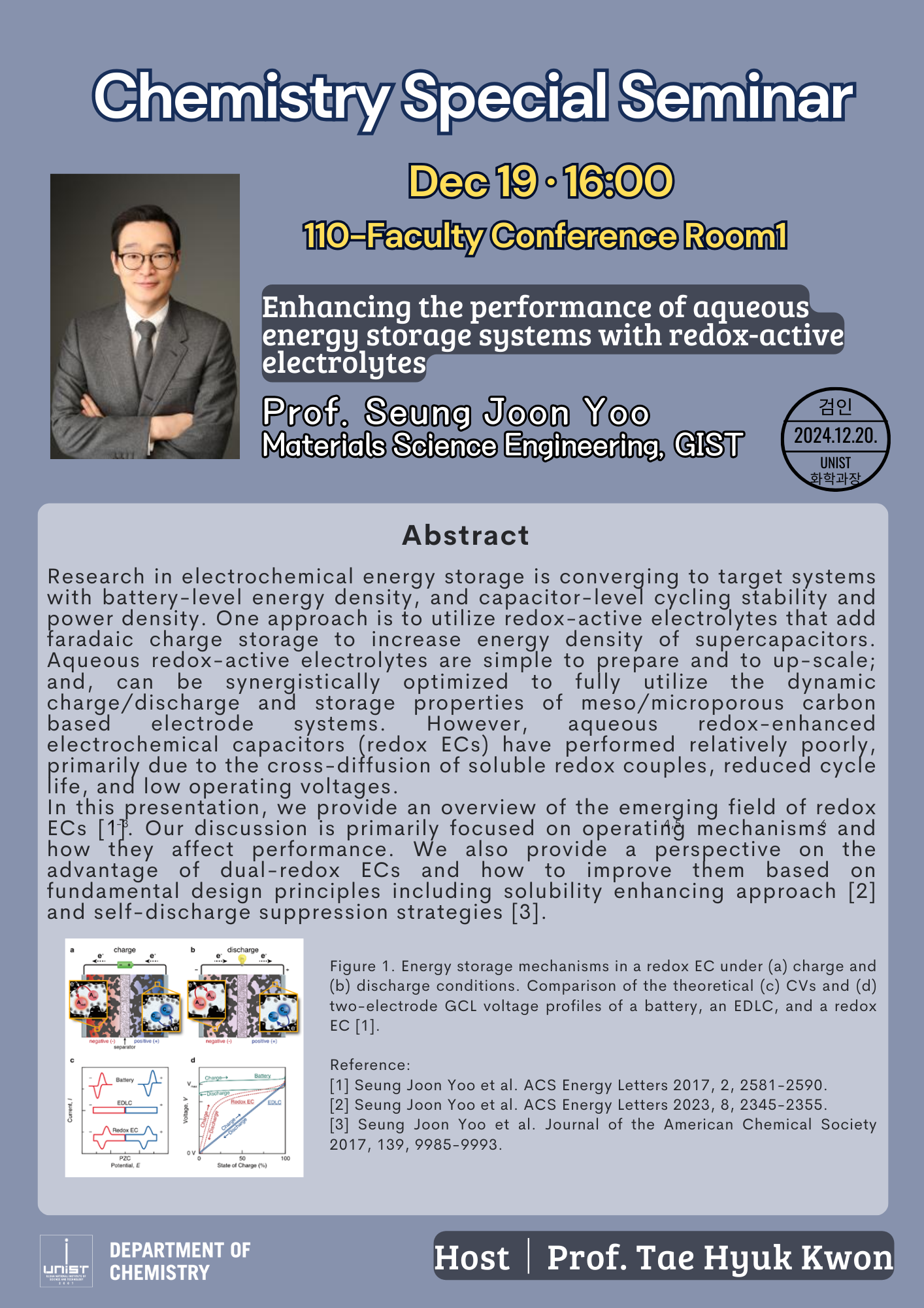 Chemistry Special Seminar