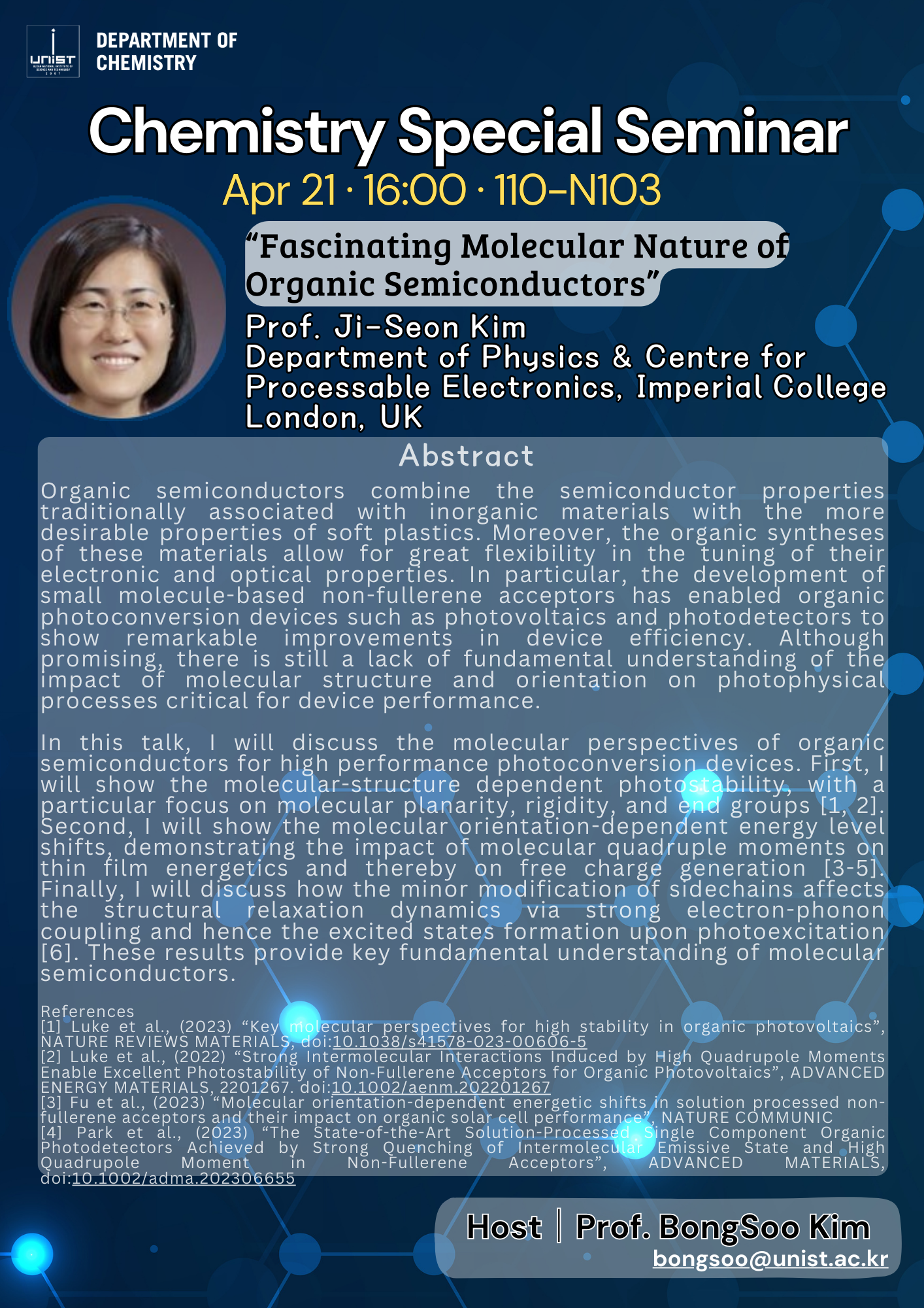 Chemistry Special Seminar