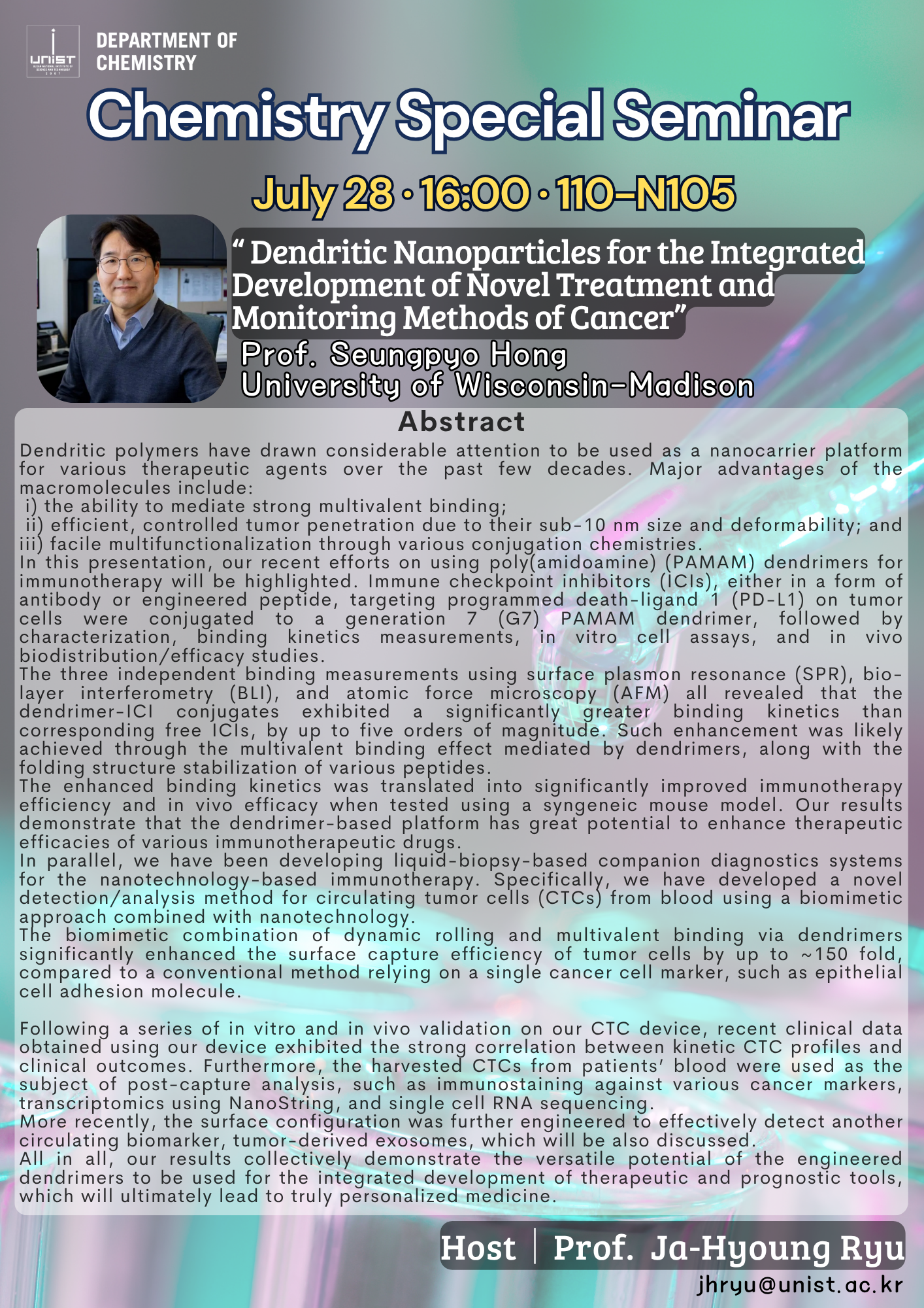 Chemistry Special Seminar