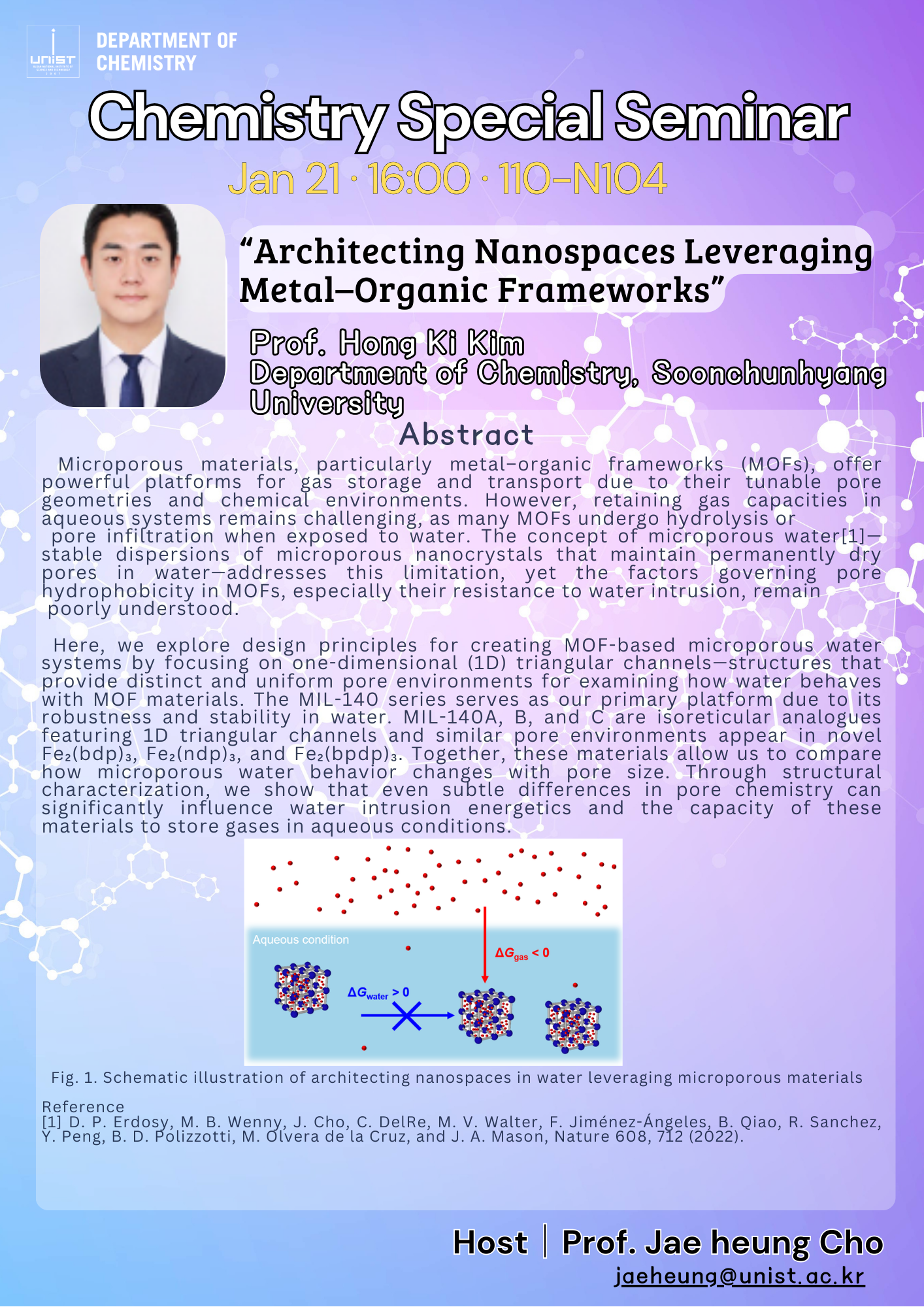 Chemistry Special Seminar