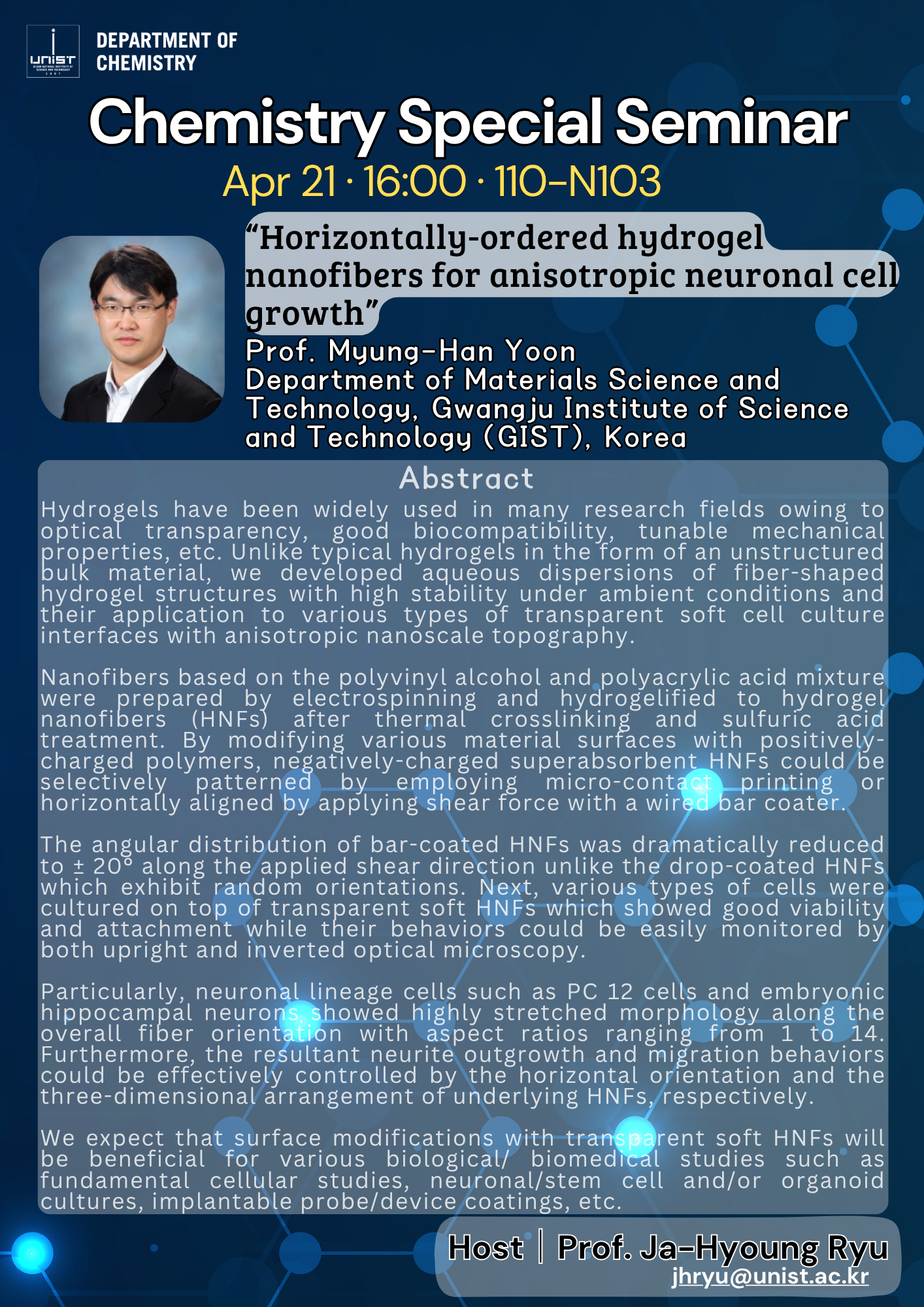 Chemistry Special Seminar
