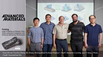 New Study Finds Folding Graphene Significantly Enhances Mechanical Performance (Prof.Rodney S. Ruoff)