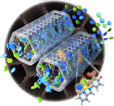 Amine-Tagged Fragmented Ligand Installation for Covalent Modification of MOF-74