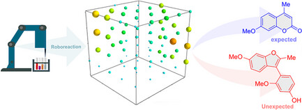 Robot-Assisted Reconstruction and Control of the Pechmann Reaction Network